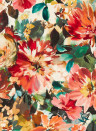 Clarke & Clarke Wallpaper Tahiti - Rouge