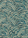 Clarke & Clarke Tapete Lumino - Kingfisher/ Gilver