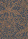 Clarke & Clarke Tapete Leopardo - Copper/ Midnight