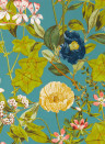 Clarke & Clarke Wallpaper Passiflora - Chambray