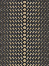 Clarke & Clarke Wallpaper Fragment - Charcoal/ Gold