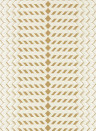 Clarke & Clarke Wallpaper Fragment - Natural/ Gold