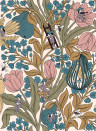 Coordonne Wallpaper Neo-Belle-Epoque - Pink