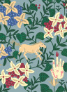 Coordonne Wallpaper Neo-Flowery - Blue