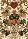 Mindthegap Wallpaper Goldene Henne - WP20686