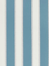 Nina Campbell Papier peint Sackville Stripe - Blue