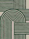Rebel Walls Papier peint panoramique Twine - Moss