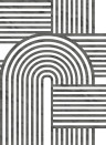 Rebel Walls Papier peint panoramique Twine - Graphite