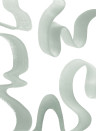 Rebel Walls Wandbild Waves - Green
