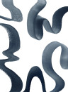 Rebel Walls Wandbild Waves - Ink