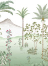 Isidore Leroy Mural Jardin des Oiseaux Jade - Panel B