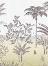 Isidore Leroy Mural Jardin des Oiseaux Safran - Panel C