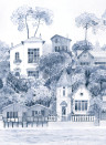 Isidore Leroy Mural Front de Mer Bleu - Panel A