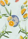 Coordonne Papier peint Bodegon - Aqua