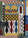 Coordonne Papier peint Majorelle - Mustard