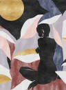 Coordonne Mural Bahir Dar - Gold