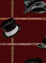Coordonne Wallpaper Ascot - Wine