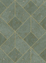 Coordonne Wallpaper Diamond Cork - Lagoon