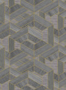 Coordonne Wallpaper Hexagon - Steel
