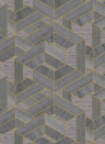 Coordonne Wallpaper Hexagon - Steel
