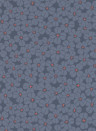 Långelid / von Brömssen Papier peint Flower Shower - Indigo