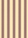 Långelid / Von Brömssen Tapete Jagged Stripe - Marron