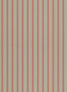 Långelid / von Brömssen Tapete Stitched Stripe - Coral