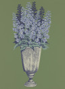 Långelid / von Brömssen Wallpaper Delphinium - Arbour Green