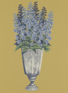 Långelid / von Brömssen Wallpaper Delphinium - Mustard