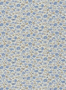 Långelid / von Brömssen Wallpaper Floral Dance - Denim