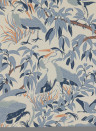 Långelid / von Brömssen Papier peint Herons - Denim