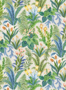 Osborne & Little Wallpaper Calla Lily - Azure