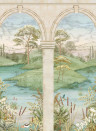 Osborne & Little Papier peint panoramique Colonnato - Plaster
