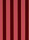 Osborne & Little Tapete Regency Stripe - Carmine/ Gold