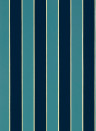 Osborne & Little Wallpaper Regency Stripe - Peacock