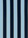 Osborne & Little Wallpaper Regency Stripe - Navy/ Sky
