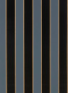 Osborne & Little Tapete Regency Stripe - Midnight/ Bronze