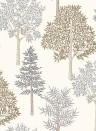Coordonne Wallpaper Arboleda - Cuero/ Marron