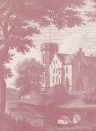Rebel Walls Mural Swan Pond - Dusty Pink