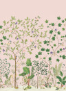 Sanderson Papier peint panoramique Sycamore and Oak - Wild Rose