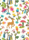 Sanderson Tapete Forest of Dean - Bright/ Multi