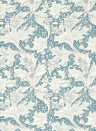 Morris & Co Wallpaper Wallflower - Woad Blue