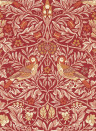 Morris & Co Wallpaper Bird - Madder/ Weld