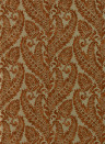 Clarke & Clarke Wallpaper Regale - Russet/ Gilver