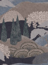 Coordonne Papier peint Jardin Japones - Anil