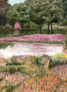 Coordonne Papier peint panoramique Jardin del Espejo - Otono