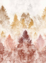 Coordonne Mural Mendia - Coral