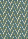 Arte International Wallpaper Chasu - Lemony Teal