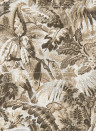 Arte International Papier peint Tropicali - Linen/ Silver