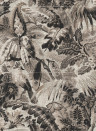 Arte International Tapete Tropicali - Black Sepia